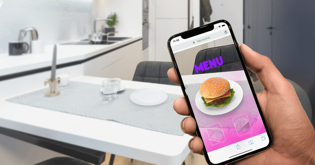 AR for Food & Beverage: a new experience for tastebuds