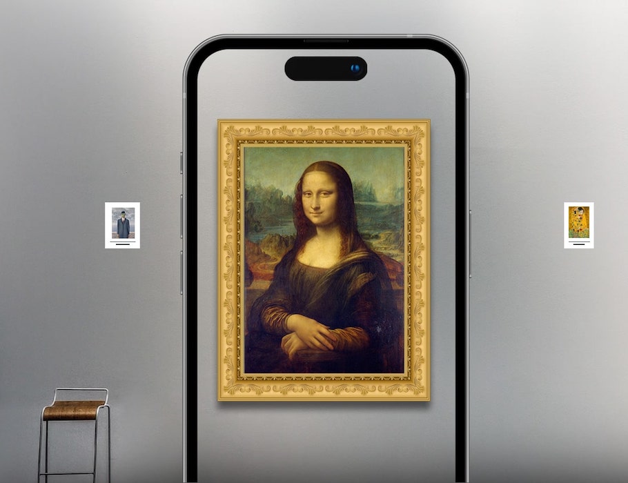Create a virtual art exhibition, in seconds.