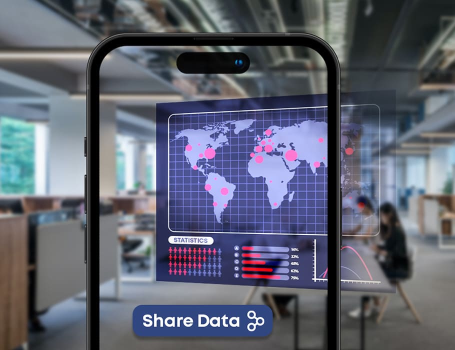 AR can enhance data visualization, offering a more engaging and insightful view of data