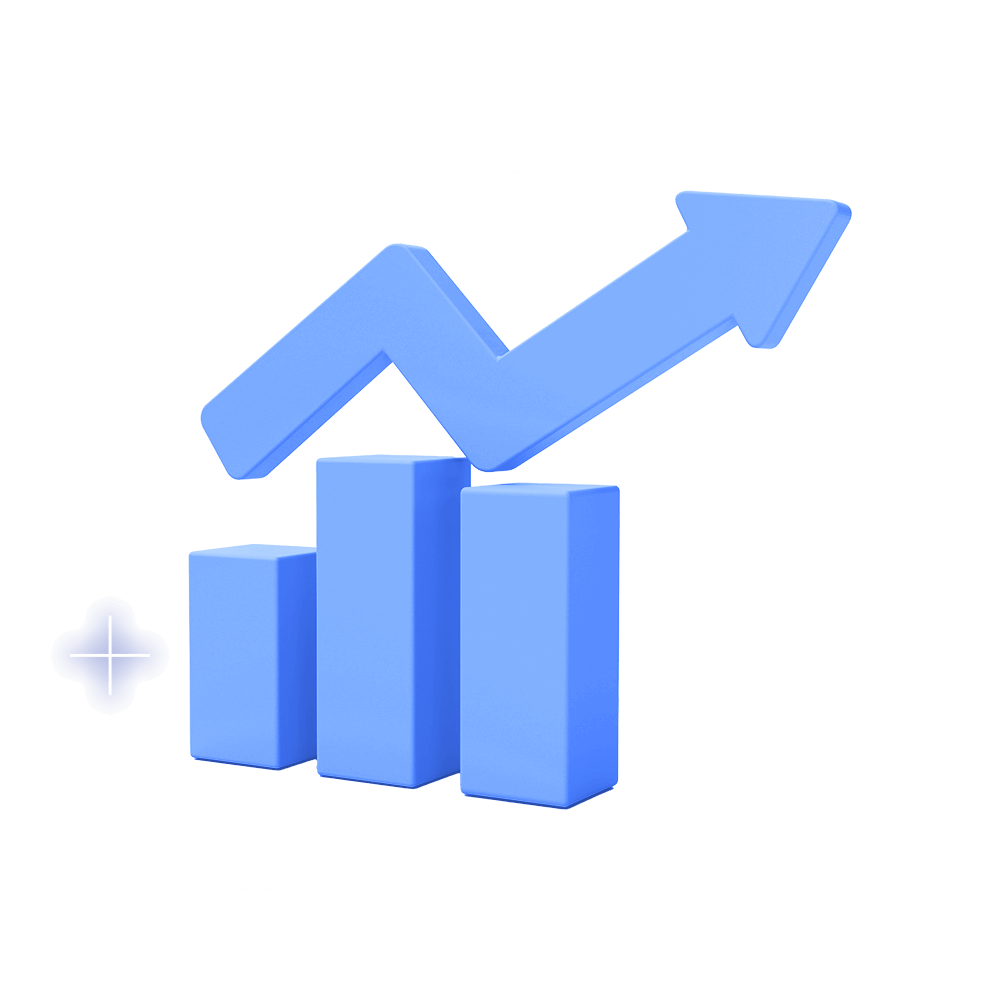3D Icon of Chart
